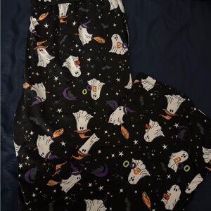 Halloween Ghost Print Pajama Pants